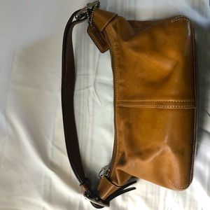 Coach leather bag